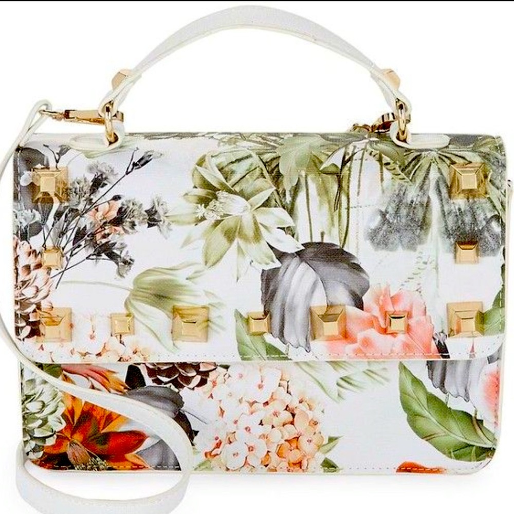 Design Lab Floral Purse